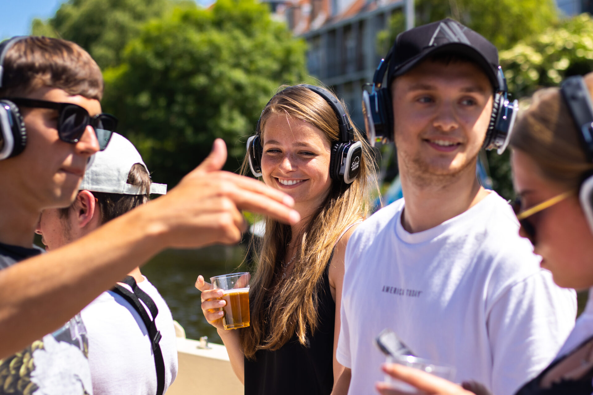 Silent disco boot amsterdam