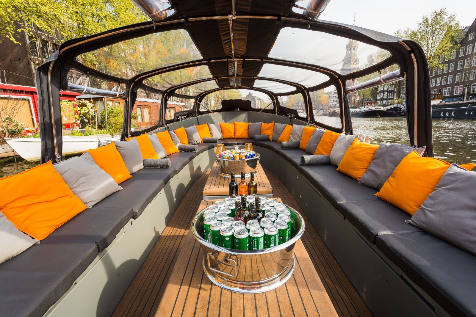 Amsterdam Sloep voor groep