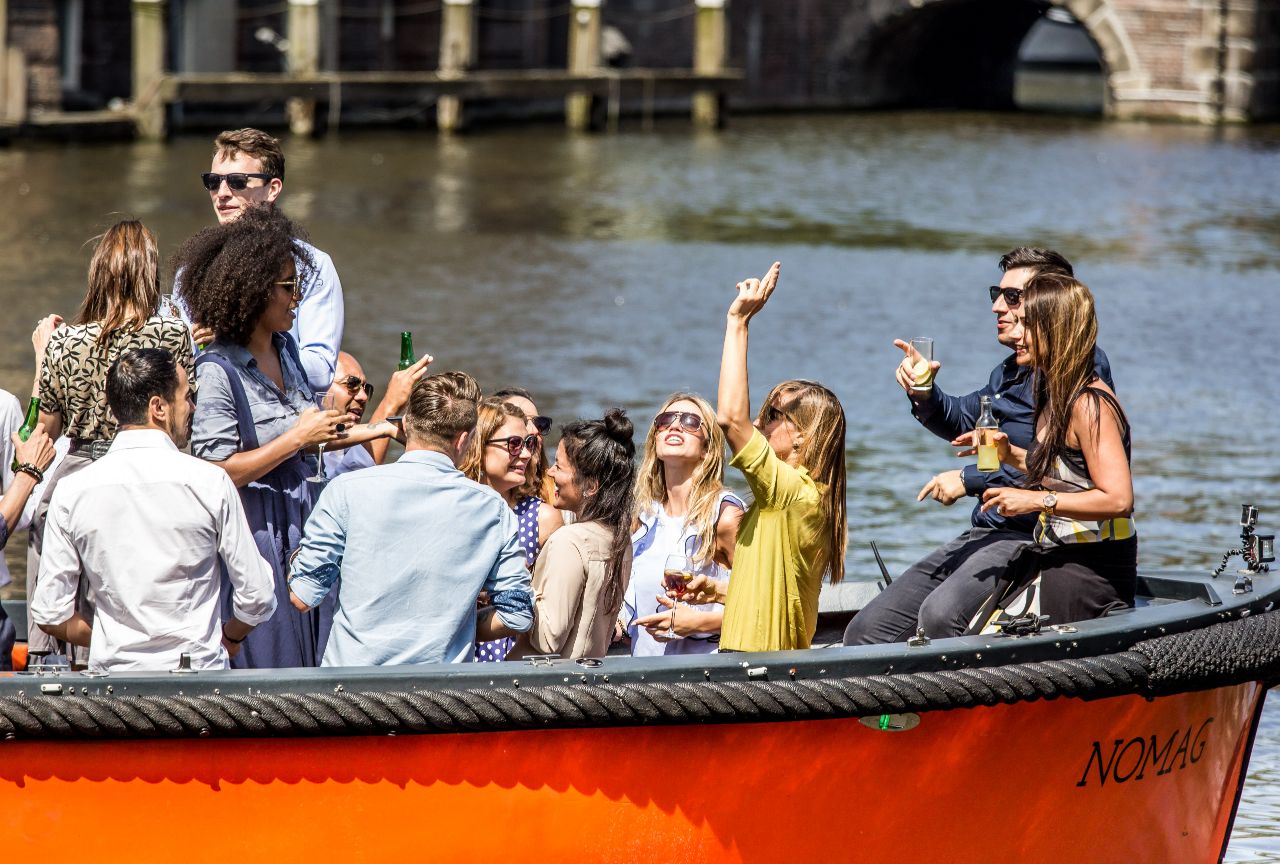 Party boot Amsterdam